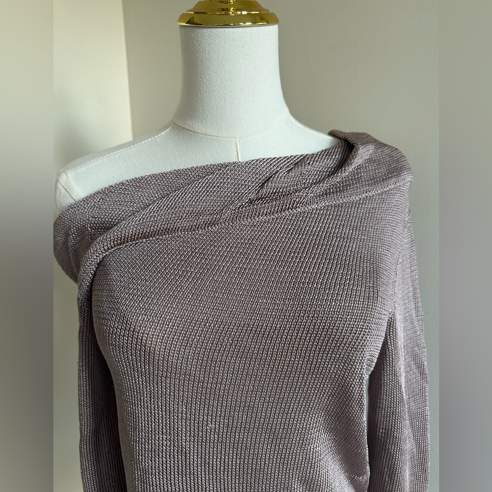 Free People Lavender/Mauve Sweater- Size Small - Picture 2 of 10
